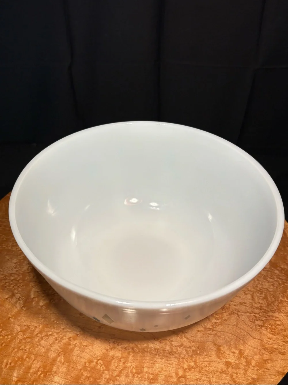 Vtg Pyrex Turquoise Diamonds Casserole Bowl Dainty Maid Set Lid Cradle